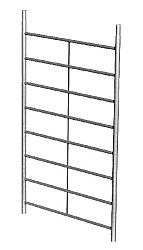 KRAUSE Rama pionowa 1,35 x 2,0 m (ProTec XXL) KRAUSE Rama pionowa 1,35 x 2,0 m (ProTec XXL)