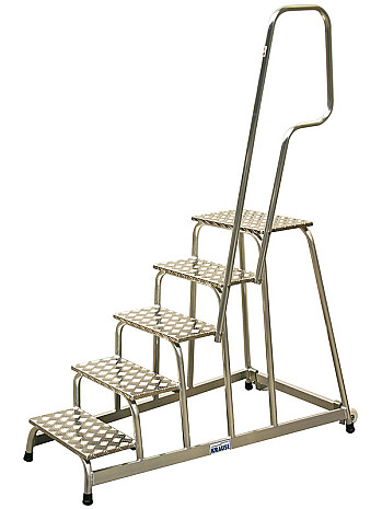 KRAUSE Pomost montażowy jezdny 5 stopniowy z poręczą