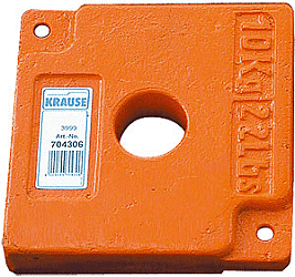 KRAUSE Ciężarek balastowy 10 kg do rusztowania KRAUSE Ciężarek balastowy 10 kg do rusztowania