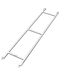 KRAUSE Poręcz podwójna 2,50 m (Stabilo) KRAUSE Poręcz podwójna 2,50 m (Stabilo)