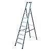 KRAUSE SePro S Drabina anodowana, wolnostojąca 8 stopni KRAUSE SePro S Drabina anodowana, wolnostojąca 8 stopni