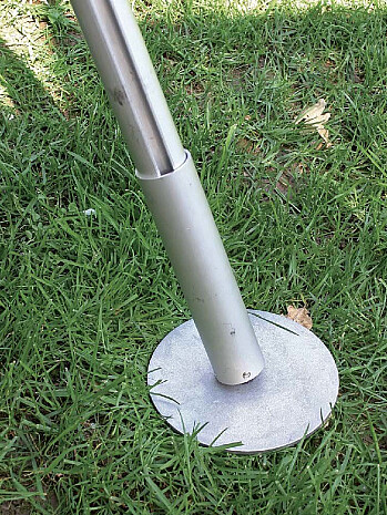 KRAUSE Płyta ze szpicem do podpór stabilizujących