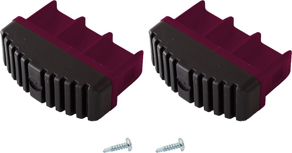 KRAUSE Stopki do drabin Corda 77x25 mm (para)