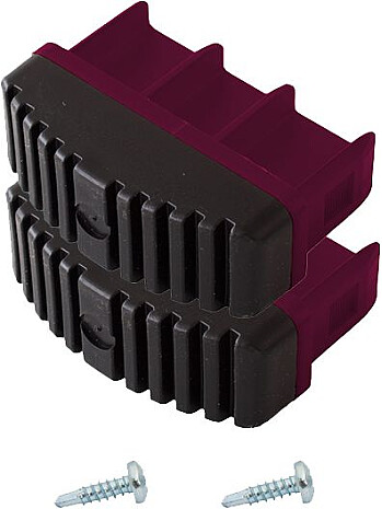 KRAUSE Stopki do drabin Corda 77x25 mm (para)