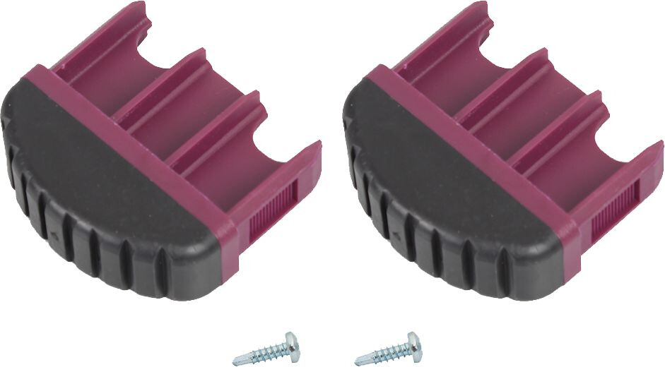 KRAUSE Stopki do drabin Corda 61,5 x 20 mm (para)