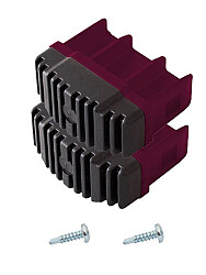 KRAUSE Stopki do drabin Corda 64 x 25 mm (para) KRAUSE Stopki do drabin Corda 64 x 25 mm (para)