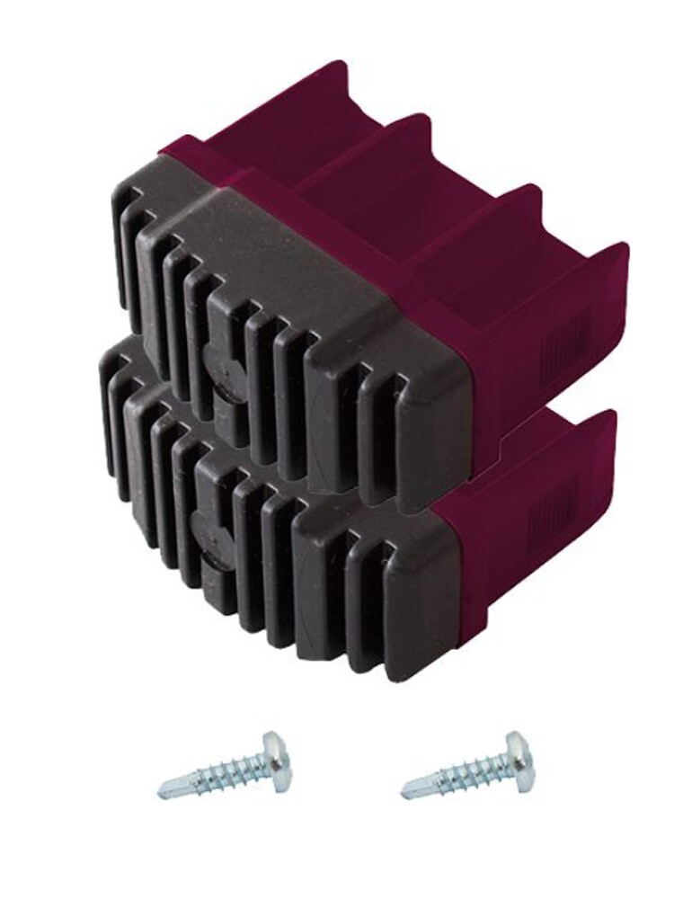 KRAUSE Stopki do drabin Corda 64 x 25 mm (para)