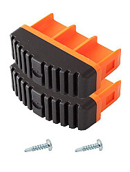 KRAUSE Stopki do drabin Monto (para) 64x25 mm KRAUSE Stopki do drabin Monto (para) 64x25 mm