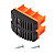 KRAUSE Stopki do drabin Monto (para) 64x25 mm