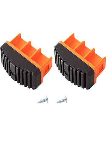 KRAUSE Stopki do drabin Monto (para) 64x25 mm