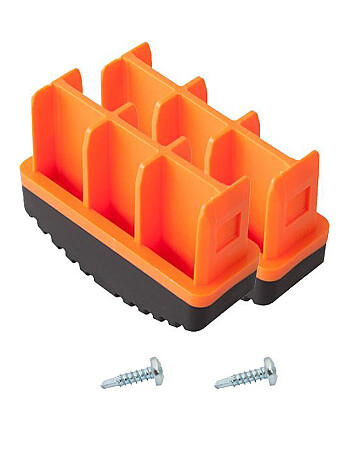 KRAUSE Stopki do drabin Monto (para) 64x25 mm