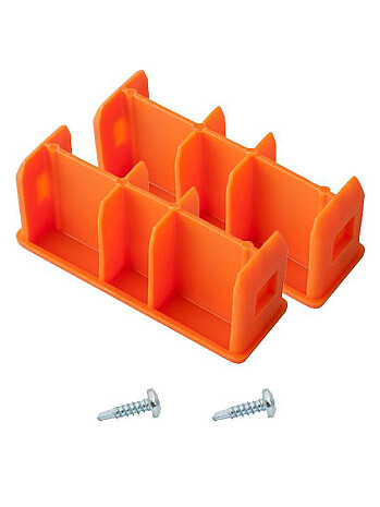 KRAUSE Główki do drabin MONTO 97x25 mm (para)