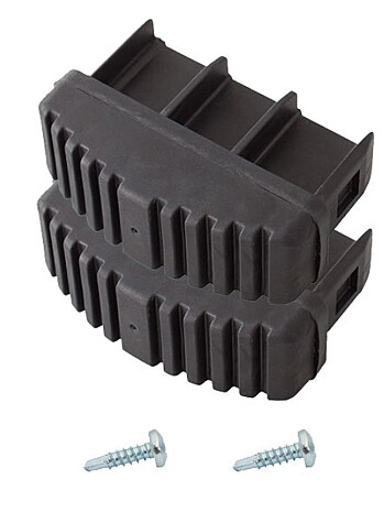 KRAUSE Stopki odprowadzające do drabin 97x25 mm (para)