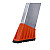 KRAUSE Stopki 2K 40x20 mm pomarańczowe (para)