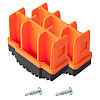 KRAUSE Stopki do drabin Monto (para) 97x25 mm KRAUSE Stopki do drabin Monto (para) 97x25 mm