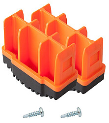 KRAUSE Stopki do drabin Monto (para) 97x25 mm KRAUSE Stopki do drabin Monto (para) 97x25 mm