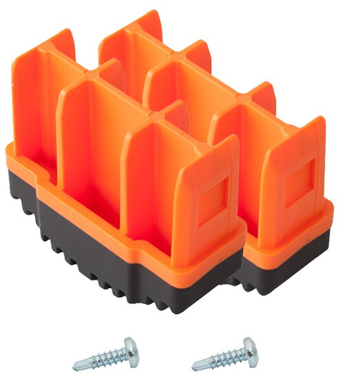 KRAUSE Stopki do drabin Monto (para) 97x25 mm