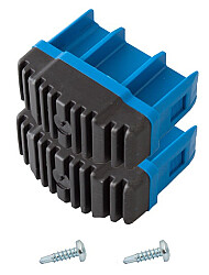 KRAUSE Stopki dwukomponentowe do drabin Stabilo (para) 64x25 mm KRAUSE Stopki dwukomponentowe do drabin Stabilo (para) 64x25 mm