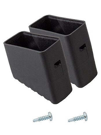 KRAUSE Stopki do drabin Monto (para) 40x20 mm przednie