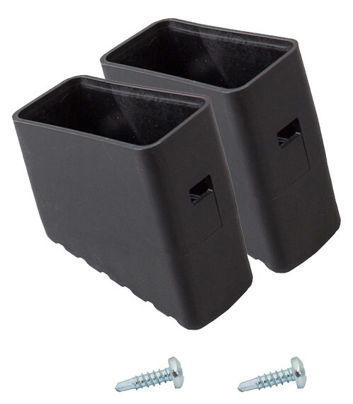 KRAUSE Stopki do drabin Monto (para) 33x20 mm tylne