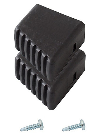 KRAUSE Stopki do drabin Monto (para) 40x20 mm przednie