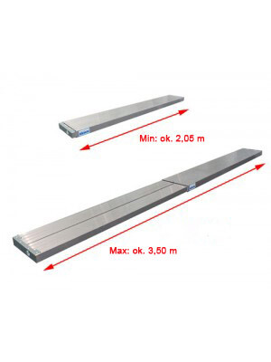 Krause Teleboard - teleskopowa platforma robocza 1,74-2,98
