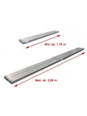 Krause Teleboard - teleskopowa platforma robocza 1,74-2,98