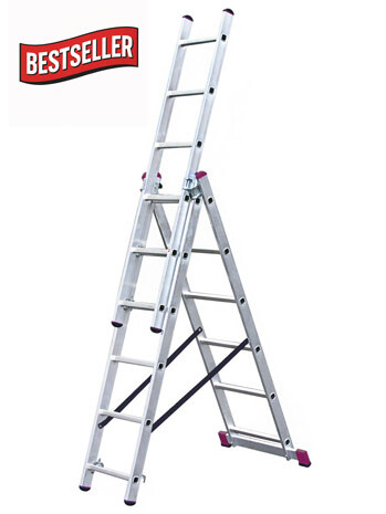 PROMOCJA: KRAUSE CORDA drabina aluminiowa wielofunkcyjna 3x6