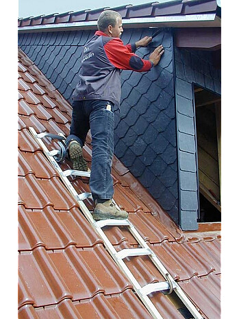 Krause Drabina dachowa aluminiowa 14 szczebli