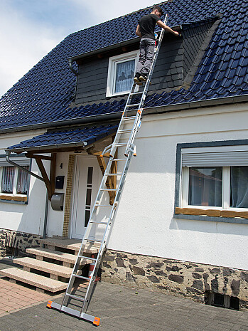 KRAUSE FABILO Drabina rozsuwana 2x12 szczebli