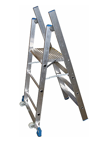 KRAUSE Stabilo profesjonalne schodki składane 3 stopniowe