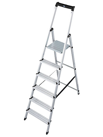 KRAUSE SOLIDY drabina aluminiowa 6 stopni