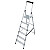 KRAUSE SOLIDY drabina aluminiowa 6 stopni