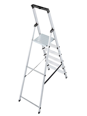KRAUSE SOLIDY drabina aluminiowa 6 stopni