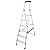KRAUSE SOLIDY drabina aluminiowa 6 stopni