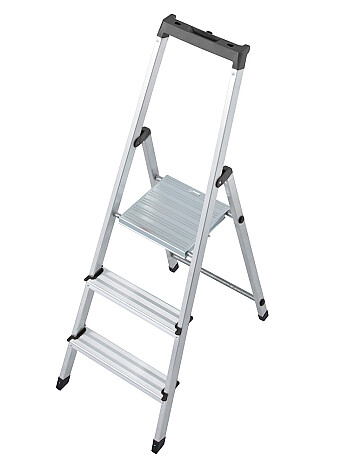 KRAUSE SOLIDY drabina aluminiowa 3 stopnie