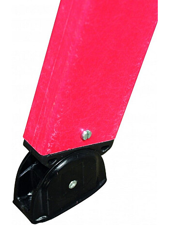 KRAUSE drabina dwustronna z podłużnicami z tworzywa sztucznego 2x4 stopnie