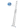 KRAUSE STABILO Drabina dwuelementowa rozsuwana linką 2x15 KRAUSE STABILO Drabina dwuelementowa rozsuwana linką 2x15