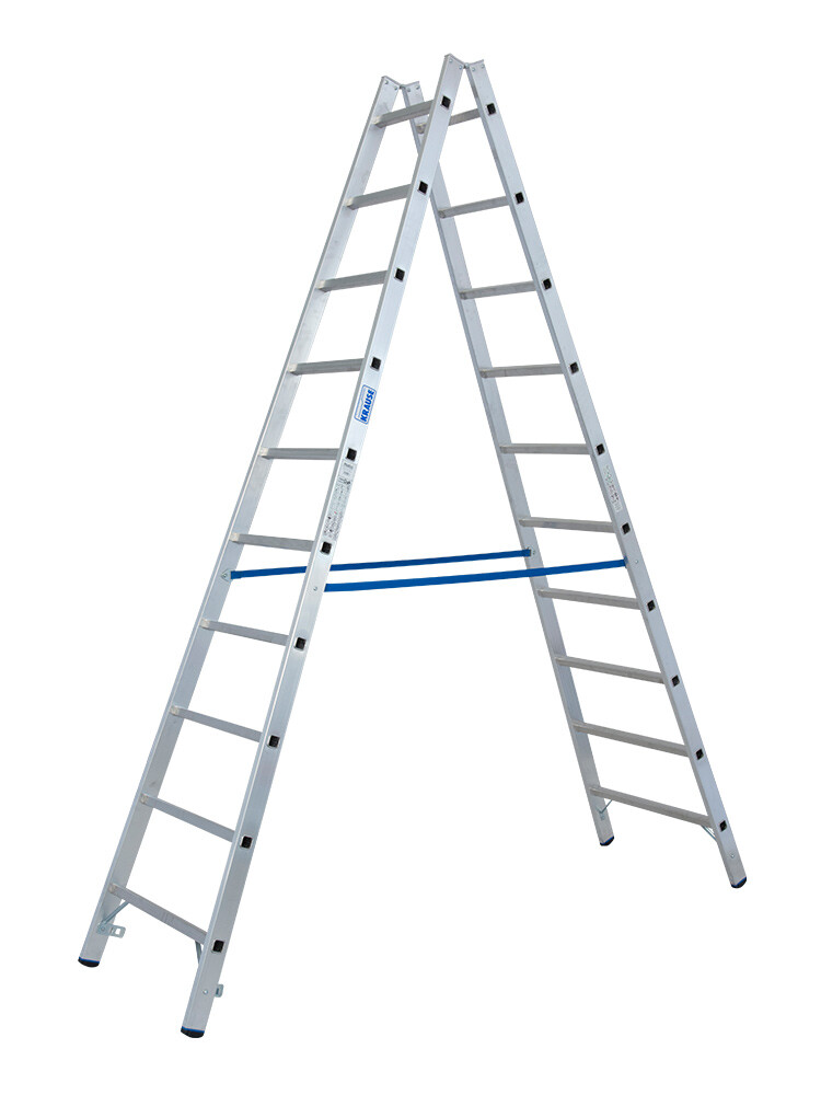 KRAUSE STABILO drabina dwustronna 2x10 szczebli