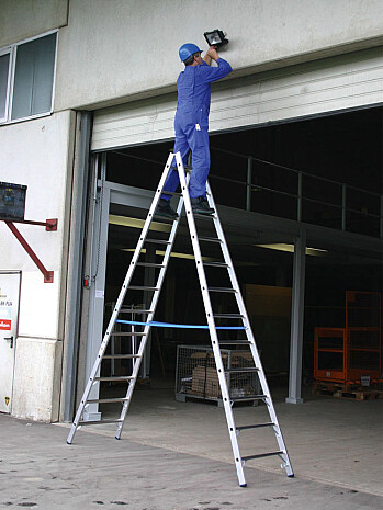 KRAUSE STABILO drabina dwustronna 2x14 szczebli