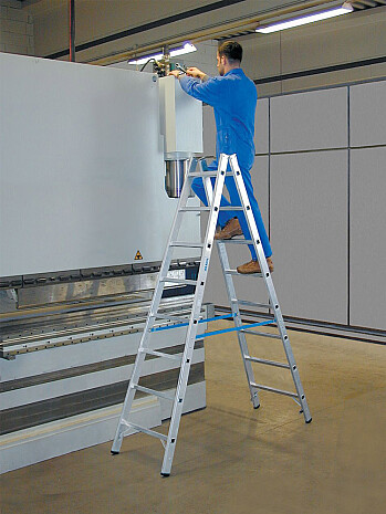 KRAUSE STABILO drabina dwustronna 2x14 szczebli
