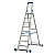 KRAUSE STABILO drabina wolnostojąca jezdna ze stabilizatorem 8 stopni