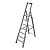 KRAUSE Stabilo teleskopowa drabina na schody, wolnostojąca jednostronna 7 stopniowa