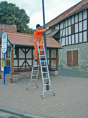 KRAUSE TeleVario przegubowa drabina teleskopowa 4x5