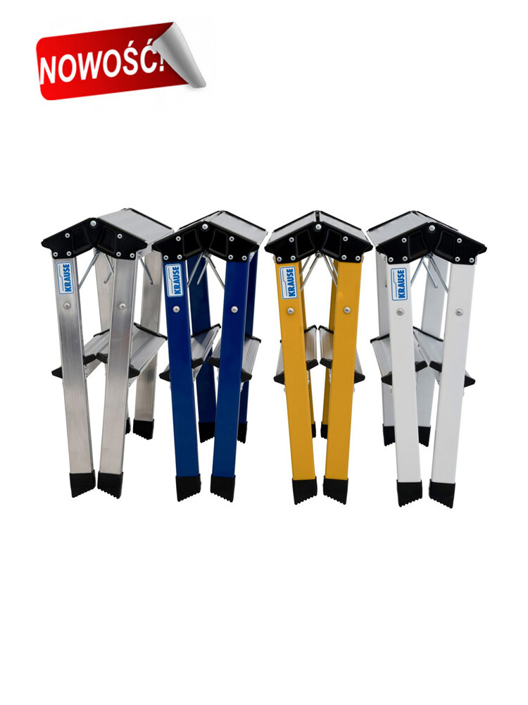 KRAUSE Treppy drabina schodki dwustronne składane