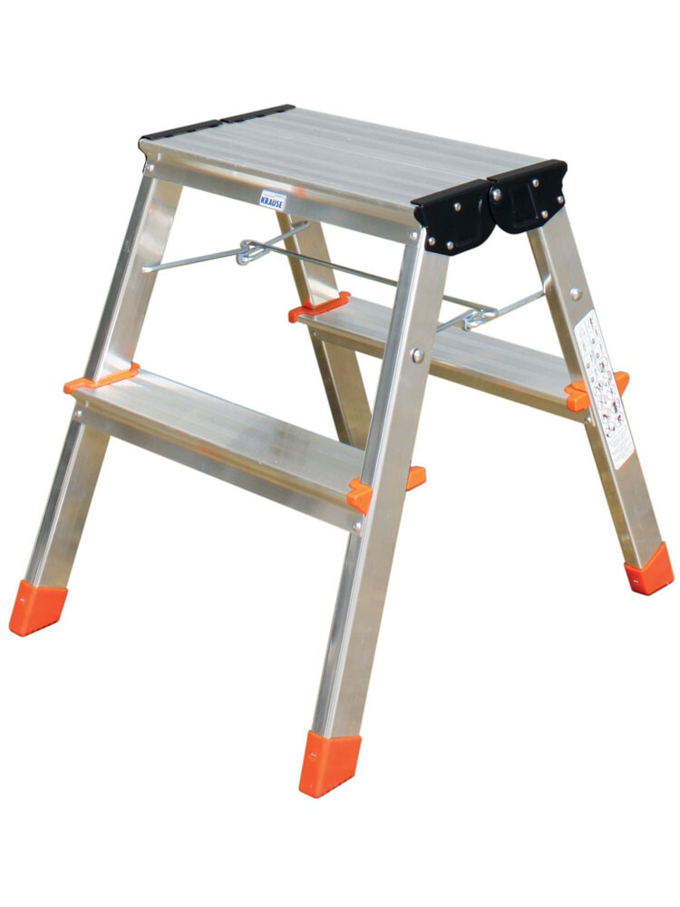 KRAUSE Treppy drabina schodki dwustronne składane 2x2
