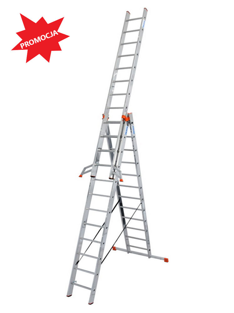 KRAUSE Monto Tribilo drabina aluminiowa wielofunkcyjna 3x12 PROMOCJA