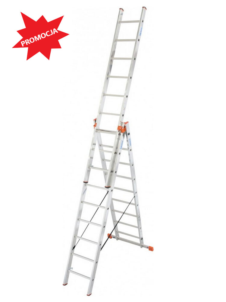 KRAUSE Monto Tribilo drabina aluminiowa wielofunkcyjna 3x9