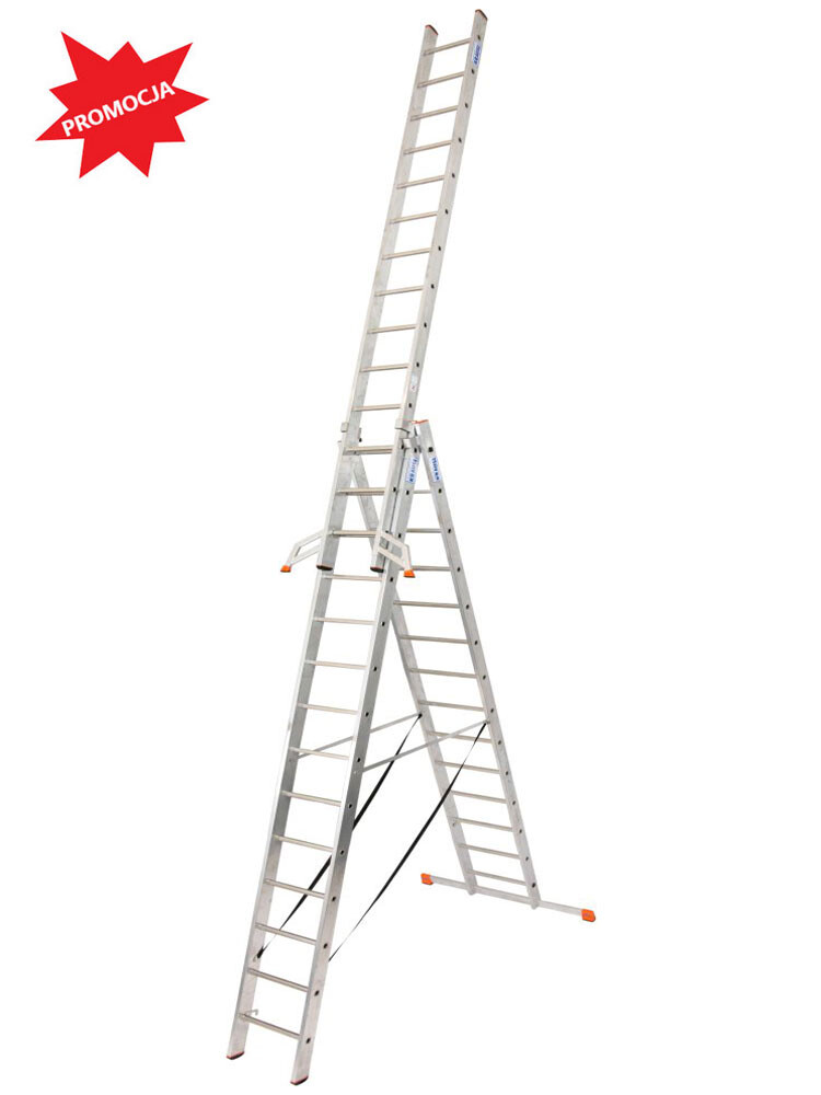 KRAUSE Monto Tribilo drabina aluminiowa wielofunkcyjna 3x14