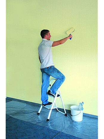 KRAUSE Toppy schodki stalowe składane  2 stopnie